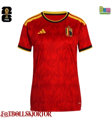 Belgien Hemmatröja Dam VM 2026 Kortärmad